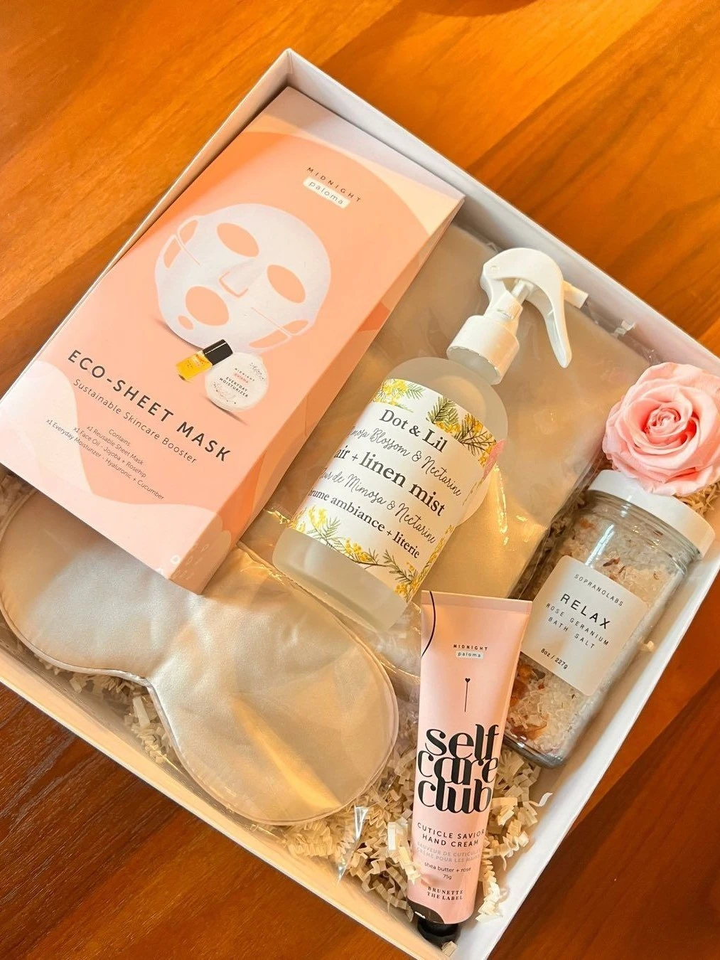 10 Unique Easter Day Gift Ideas for Friends and Coworkers for 2026 6 a self-care box with mask and cream as easter day gift