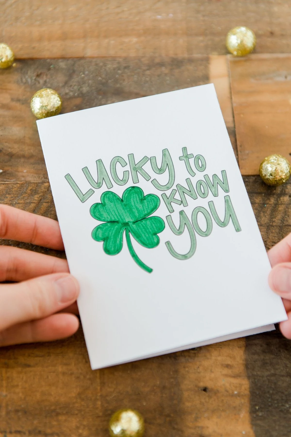 saint patricks day gift card