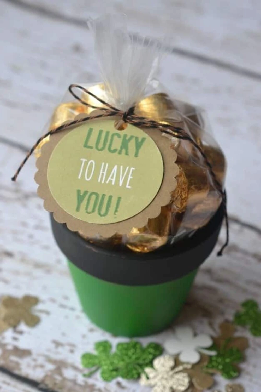 saint patrick's day gift diy chocolate