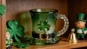 a hat shape mug as saint patrick's day gift