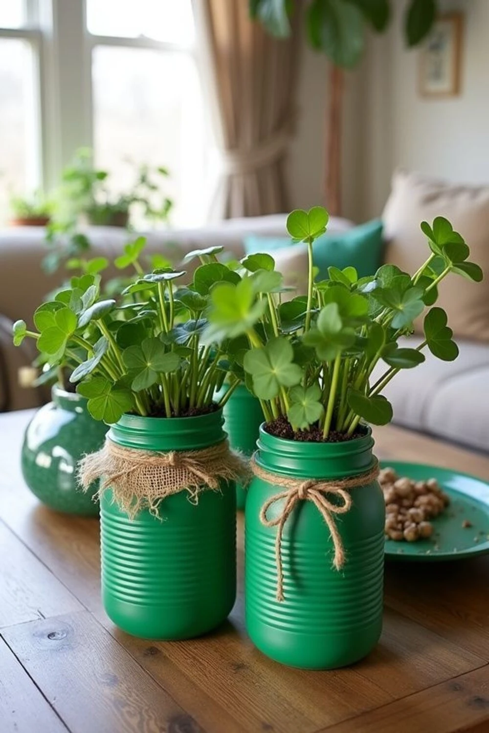 saint patrick's day gift shamrock plant