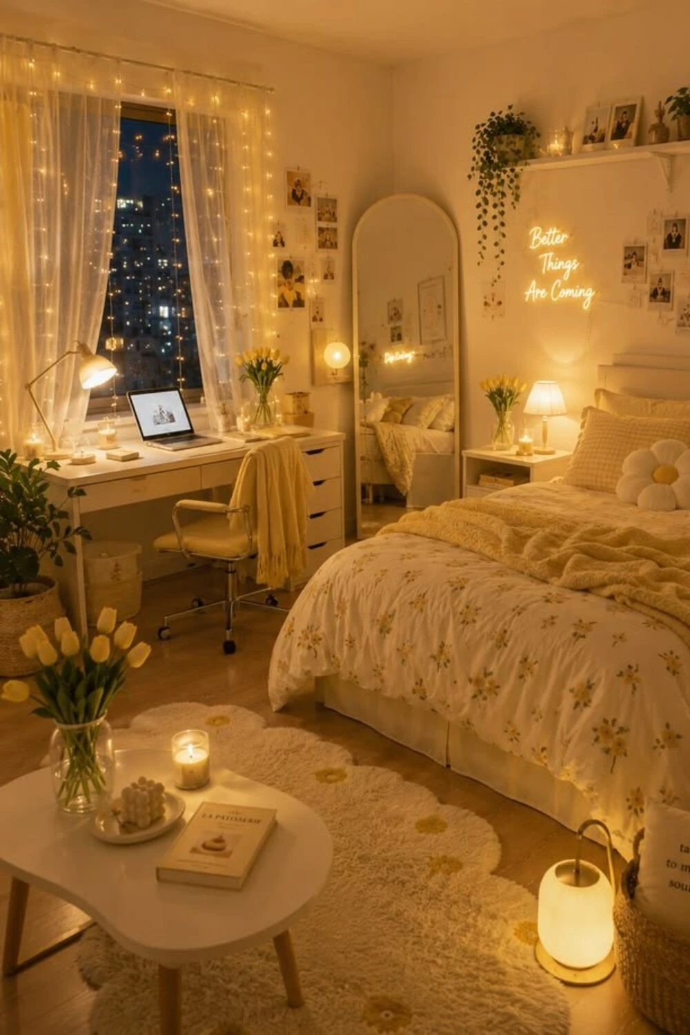 15 Bedroom Decor Ideas With Fairy Lights for a Cozy and Dreamy Space 10 fairy lights with curtains