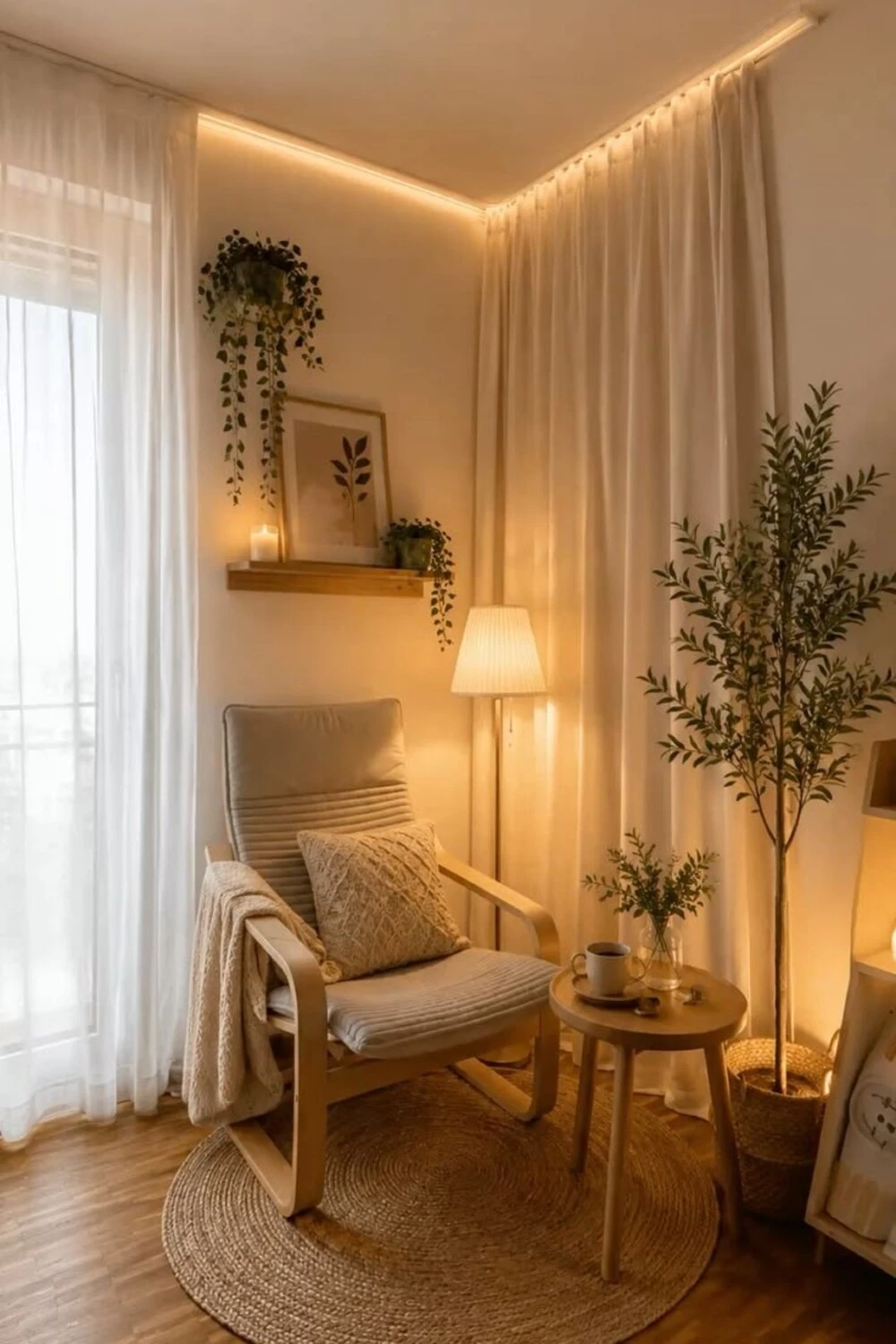 15 Modern Bedroom Lighting Ideas for a Stylish and Cozy Space 11 a modern bedroom with floor lamp