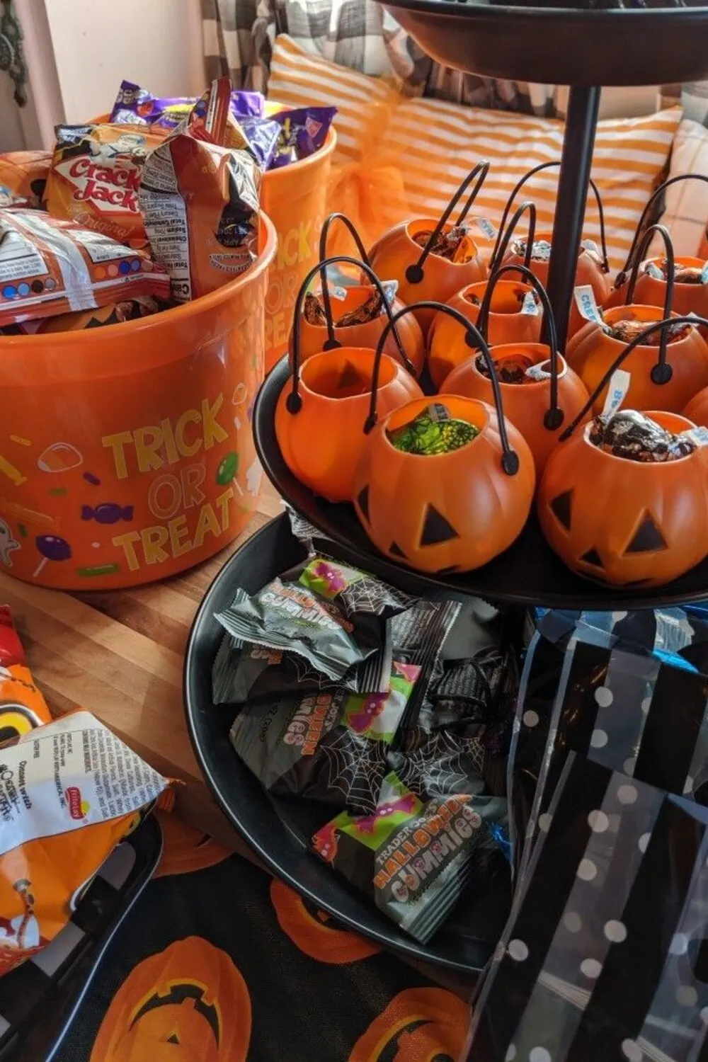 halloween treat on table